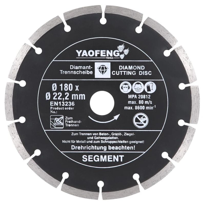 4.5 Inch Diamond Cutting Disc for Granite Marble Cutting
