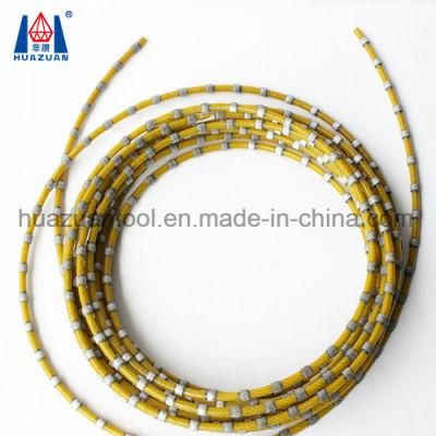 Dia 7.2-9.0mm Plastic Diamond Rope Wire Saw for Marble Cutting