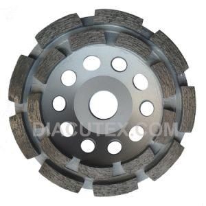 125mm Double Row Segment Diamond Grinding Disc