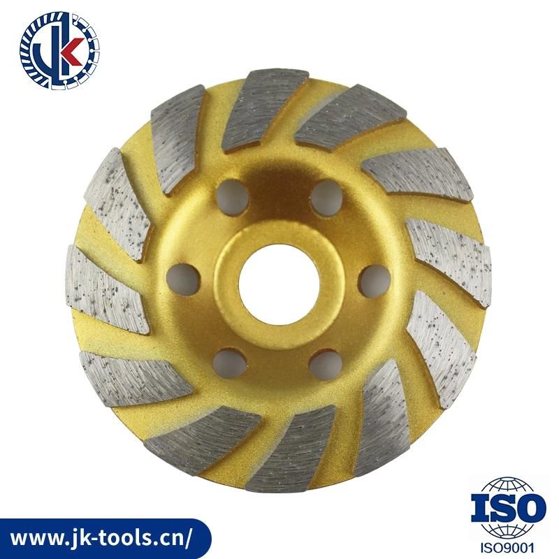 Hot Press Sintered Diamond Wet Cup Grinding Wheel