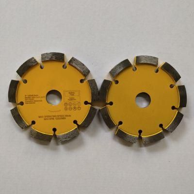 Floor Heating 125mm Laser Welded Tuck Point Diamond Saw Blade for Hard Concrete