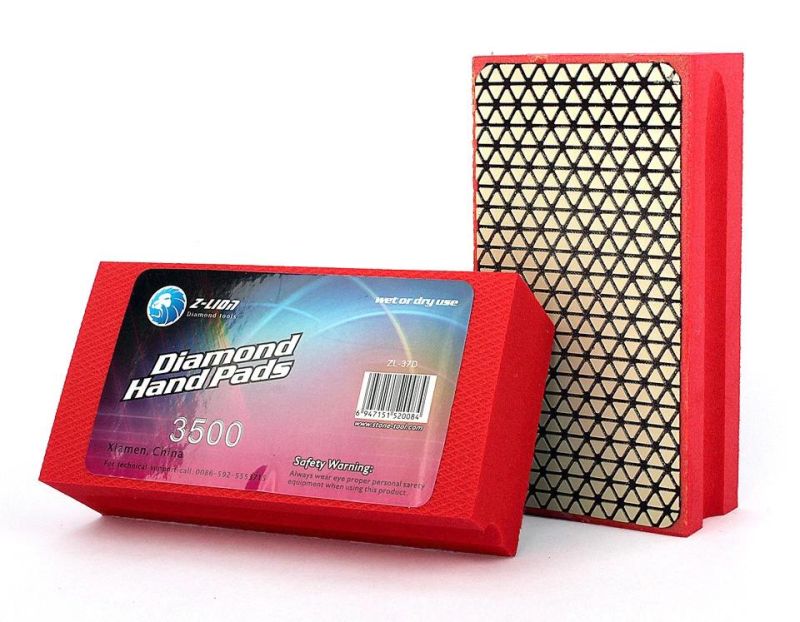New Flexbile Diamond Sponge Polishing Pad for Marble Crystal Ceramic Deburring