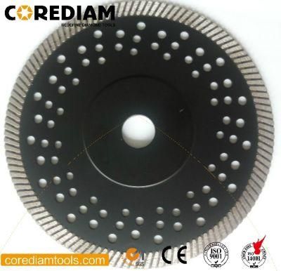 7-Inch/180mm Sintered Dry Saw Blade with Flat Turbo for Granite and Stone Materials/Diamond Tool/Cutting Disc