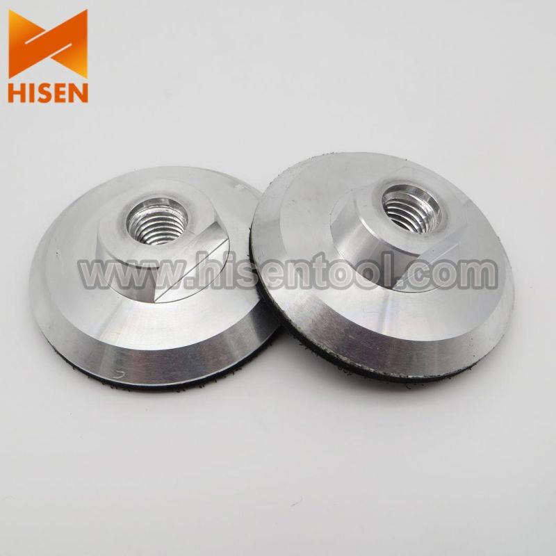 4 Inch M14 Aluminum Velcro Backer Pad for Grinder Machine