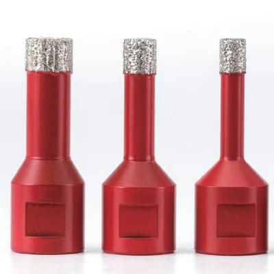 Premier Vacuum Brazed High-Speed Drill Bit with Wax Cooling