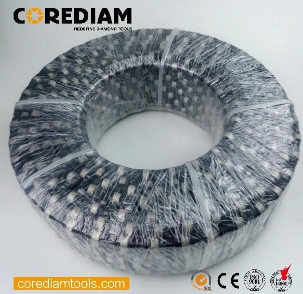 All Size Rubber Fixing Reinforced Concrete Diamond Wire Saw in Your Request/Diamond Tool/Diamond Wire Saw