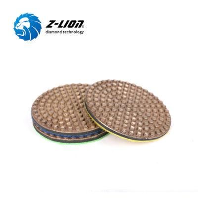 4inch Diamond Metal Grinding Pads for Concrete Floors Polishing