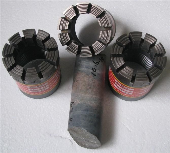 Geological Drilling Bq Hq Nq Pq Diamond Impregnated Core Drill Bits