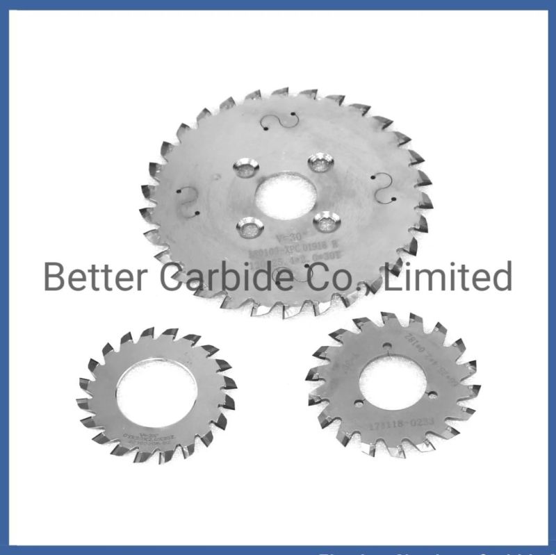 K20 Precision Cemented Carbide Saw Blade - Tungsten Blade for PCB V Scoring