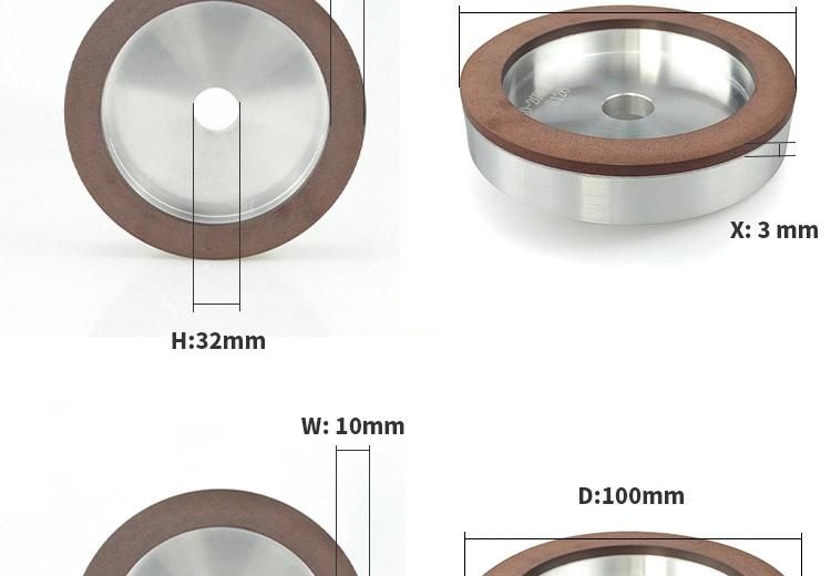 Best Resin CBN Bond Diamond Grinding Wheel for Stainless Steel