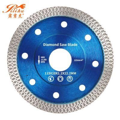Super Thin Diamond Porcelain Saw Blade Hot Sintered Diamond Circular Disc for Cutting Porcelain Tiles