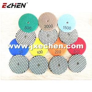 7 Step Quartz Slabs Polishing Pad Dry Use