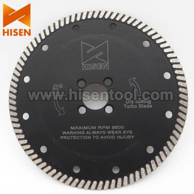 Diamond Turbo Saw Blades for Stone, Concrete