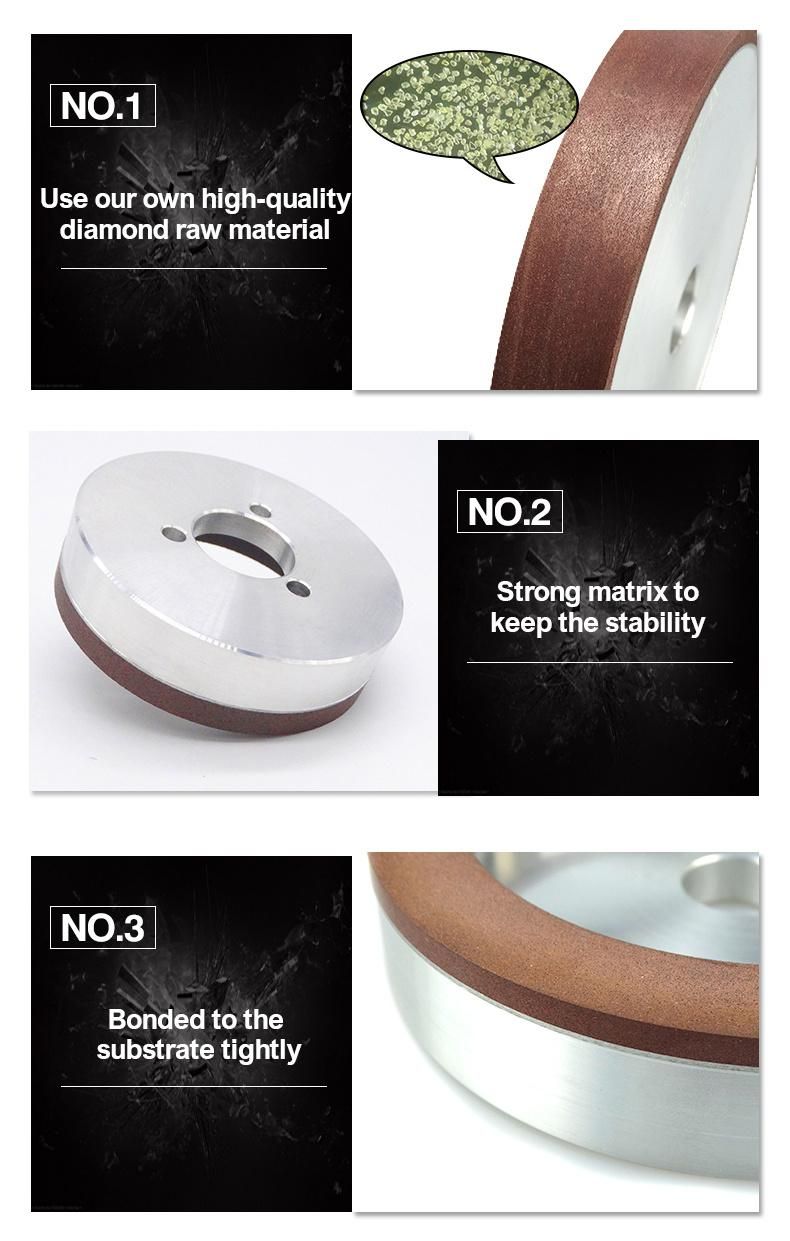 Resin Diamond Grinding Wheel to Sharp Tufting Knives
