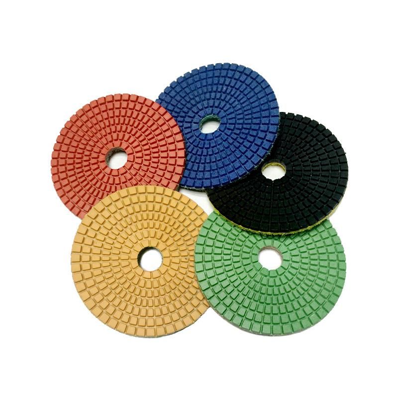 Stone Granite Marble Wet Used Flexible Diamond Polishing Pad