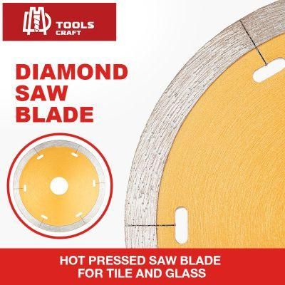 Hot Pressed Diamond Saw Blade for Tile and Glass