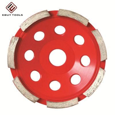 125mm Single Row Diamond Cup Grinding Wheel