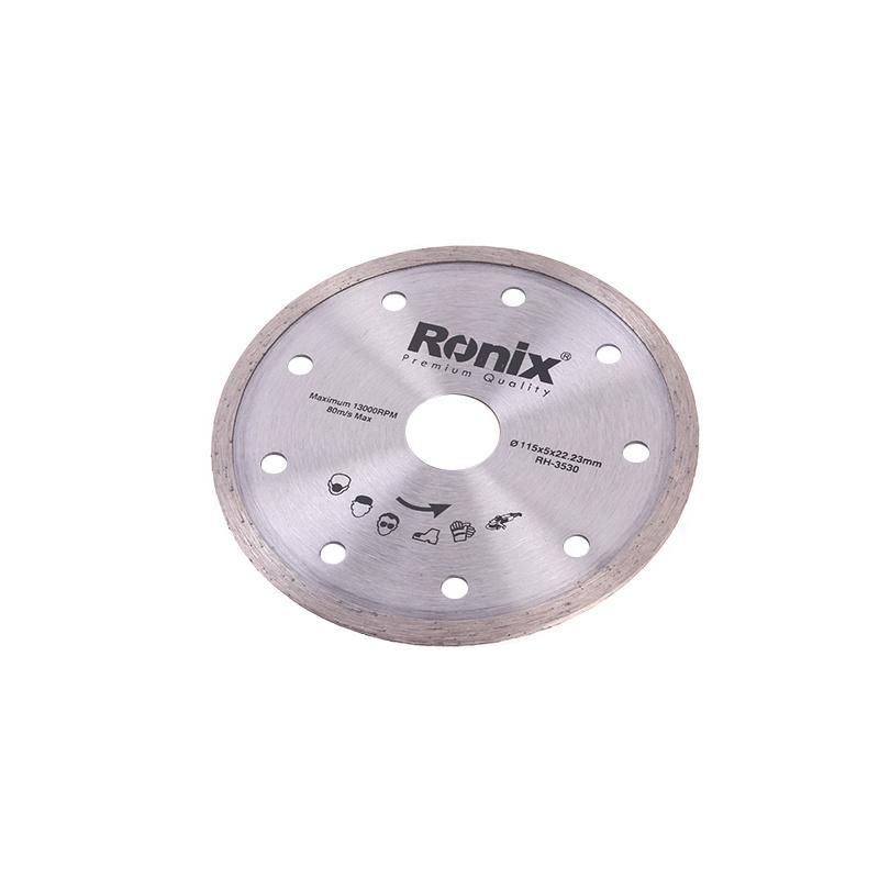 Ronix 115mm~230mm Metal Ceramic Cutting Disk Hot-Selling Cutting Wheel Rh-3530~Rh-3537