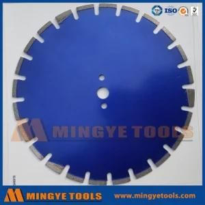 14inch Protection Teeth Diamond Road Cutting Blade for Asphalt and Concrete