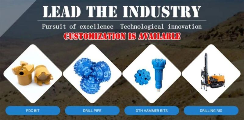Matrix Tungsten Carbide Long Life Water Well Drill Bits / Mining Plane PDC Non-Core Drill Bits Diamond Bits for Rock Ideal for Crushing Formations
