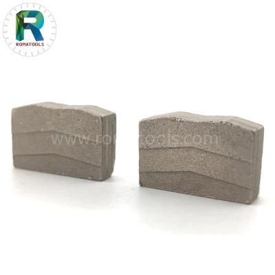 Romatools 1000mm Granite Segments 24X7.0/6.2X15mm for Indian Market