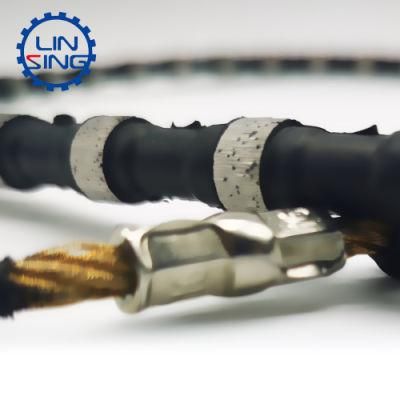 Linsing Quarry Wire Saw for Granite D11.5*40 Iron-Bond