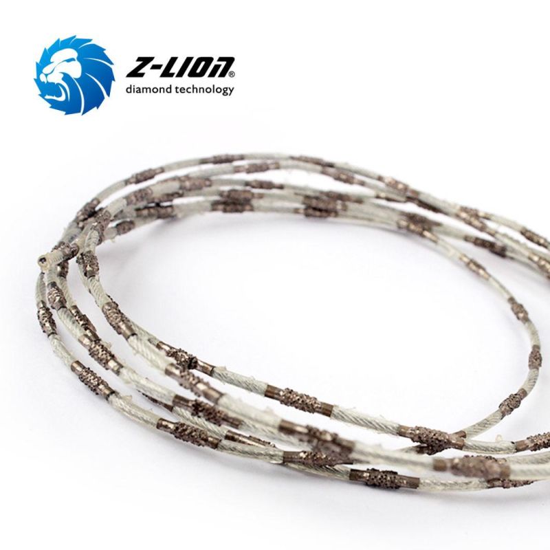 Pct Patented Ultra Thin Diamond Brazed Cutting Wire Saw for Precious Stone