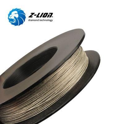 Customized Electroplated Diamond Cutting Stainless Wire 0.3mm to 1.2mm