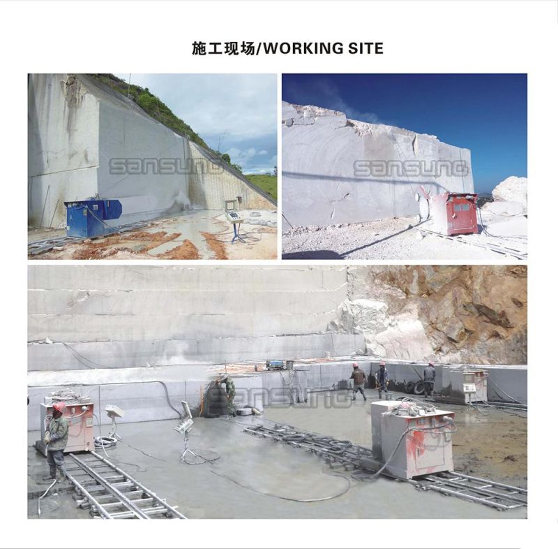Wire Saw for Marble Granite Quarry Reinforced Concrete Steel Cutting