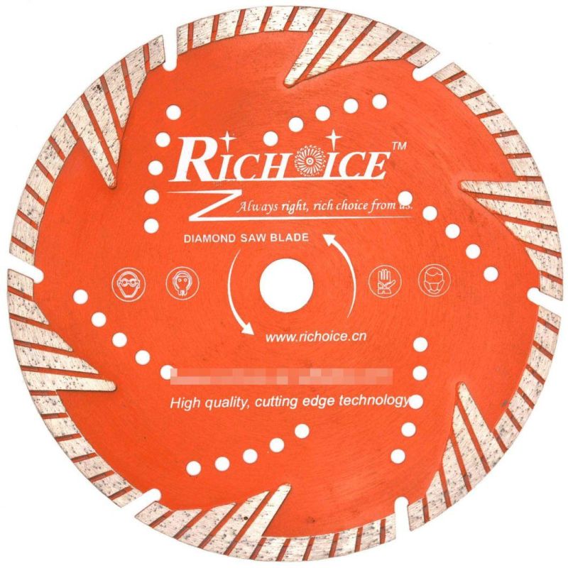 300mm Hot Cold Pressed Cutting off Tool Granite Masonry Paver Brick Wall Turbo Segment Continue Diamond Circular Saw Blade Wheel