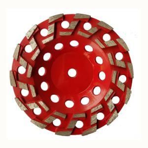 China Factory 100mm Turbo Diamond Concrete Gring Cup Wheel