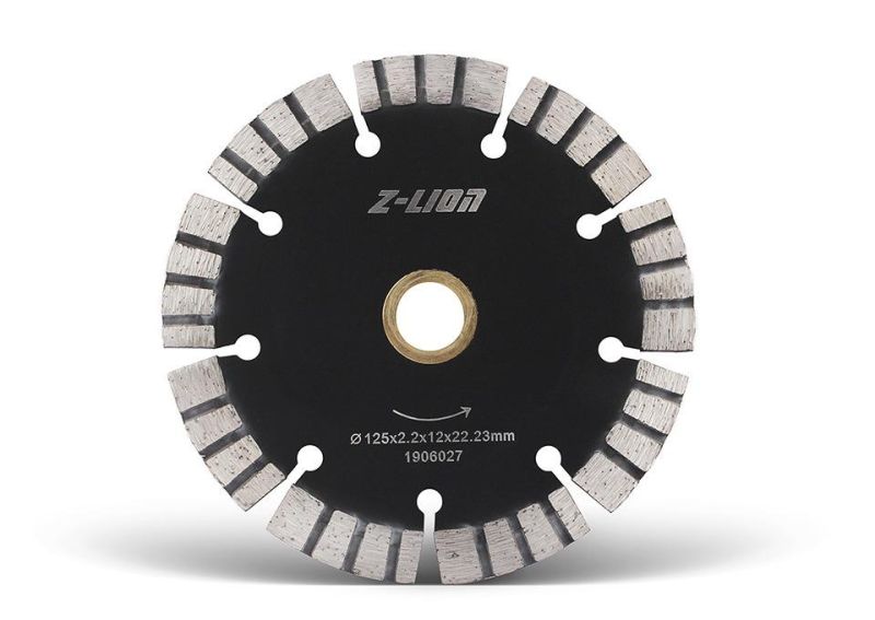 Z-Lion High Quality Diamond Saw Blade Granite Concrete Sandstone Dry Cutter 5inch