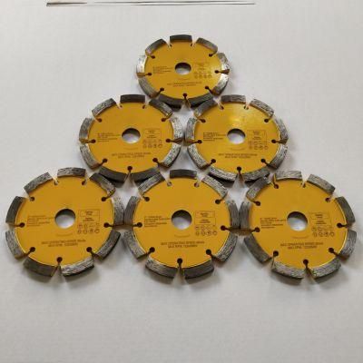 Floor Heating 120mm Laser Welded Tuck Point Diamond Saw Blade for Hard Concrete