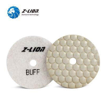 3in 4in 5in Dry Buffing Pad Diamond Polishing Pad for Granite Travertine Terrazzo