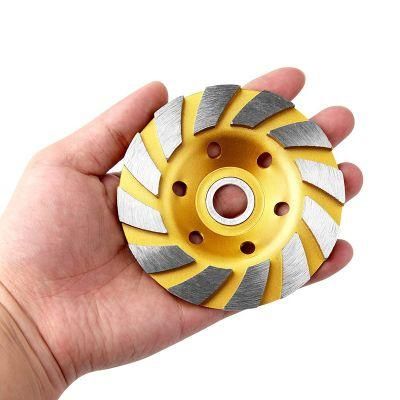 Angle Grinder Use 7 Inch Diamond Grinding Cup Wheel for Polishing Concrete