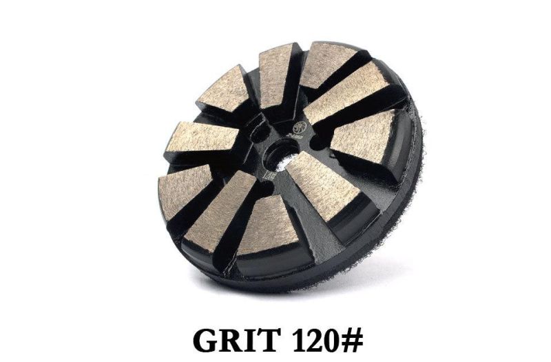 Zlion High Quality Grinding Wheel Metal Bond Floor Polishing Pad for Concrete Granite