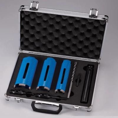 Professional Laser Welded Dry Core Bit Set
