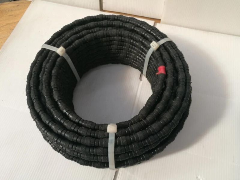 Diamond Wire Vacuum Brazed Wire for Construction/ vacuum Brazed Wire Saw for Metal Steel and Heavy Reinforced Concrete