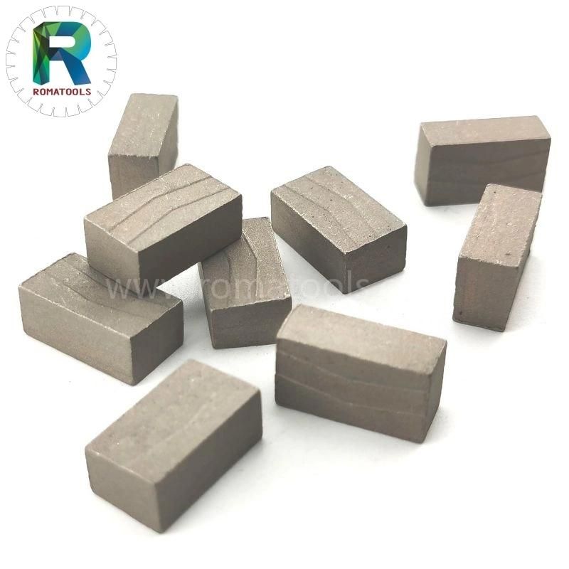 Romatools Customizated Fast Cutting Diamond Stone Diamond Segments for Granite