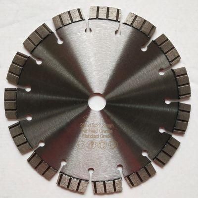 350mm Laser Welded Diamond Saw Blade with Turbo Segment for Hard Granite