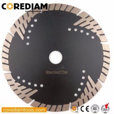 105mm Sinter Hot-Pressed Segmented Bevel Turbo Blade/Diamond Tool