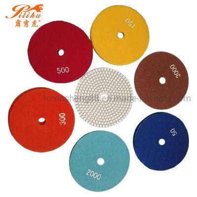 4inch 100mm Diamond Polishing Pad Grit for Granite Concrete Floor