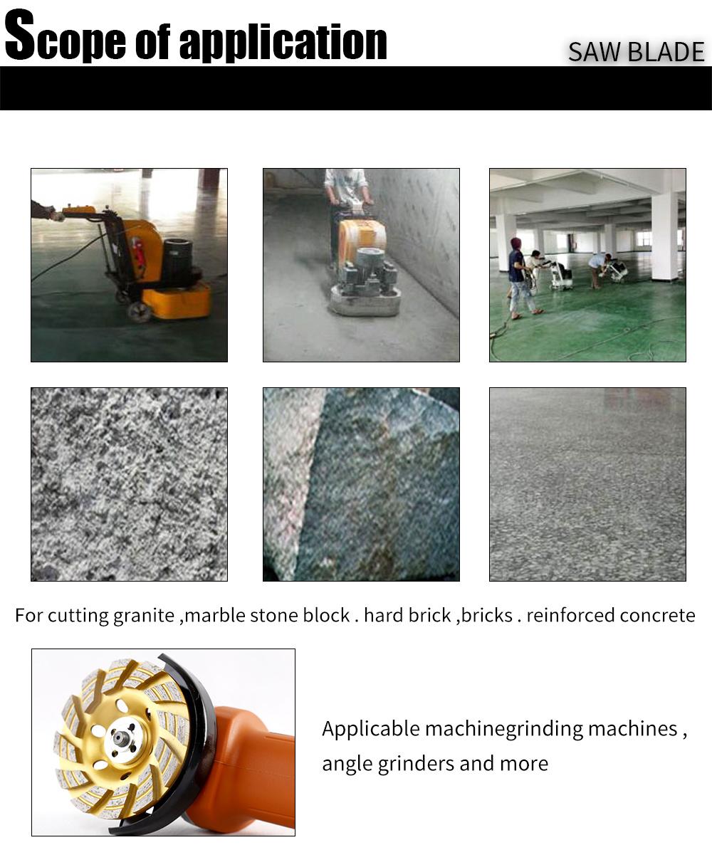 125 mm X 22.23 Grinding Concrete and Floor Diamond Cup Wheels