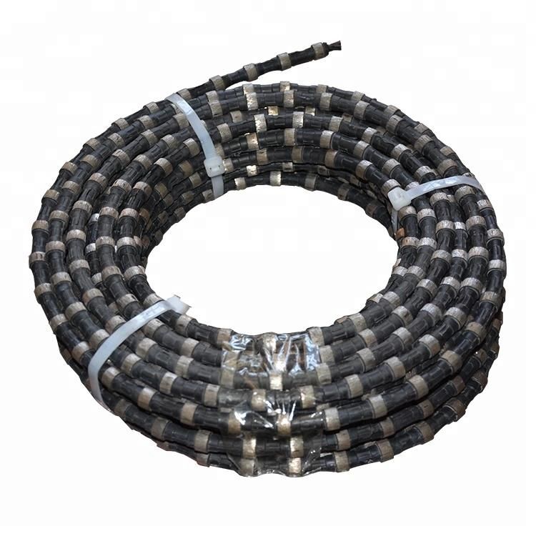 Durable Diamond Wire Rope for Hard Stone Reinforced Concrete Cutting