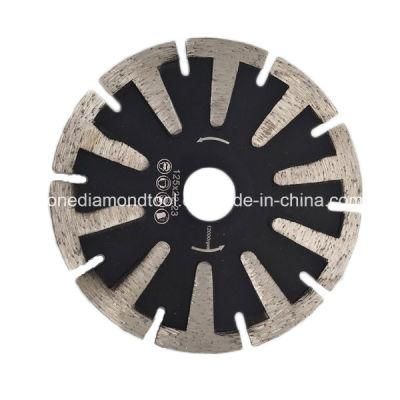 5 Inch T Segment Diamond Curved Saw Cutting Blades