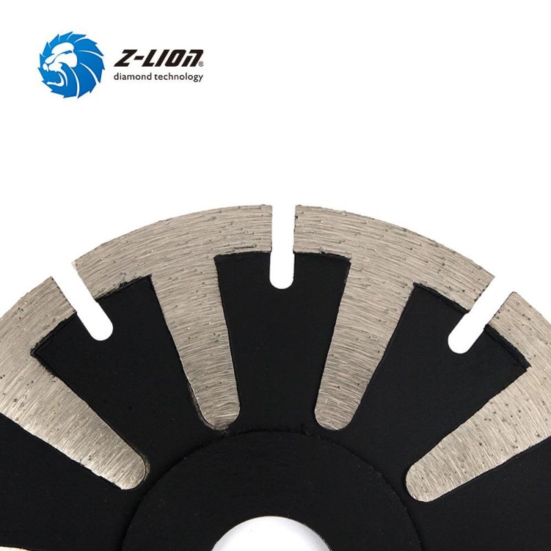 Diamond T Segment Cutting Disc with Reinforced Ring for Stone Concrete