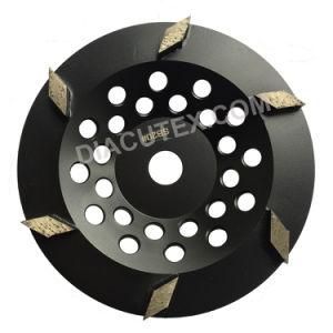 180mm Aggressive Grinding Diamond Cup Concrete Grinding Wheel