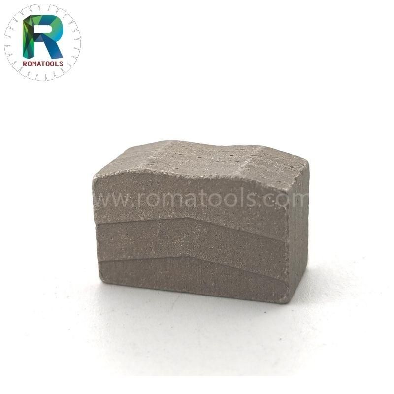 Romatools High Quality Granite Segments 24X12.5/11.5X15 Fast Cutting Long Life