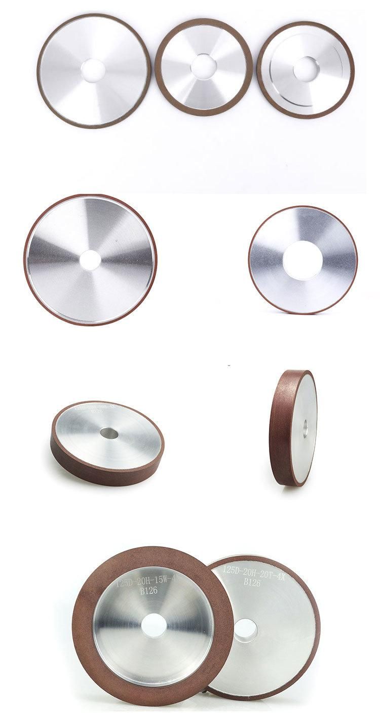 Straight Cup Resin Bond Diamond Grinding Wheel for Carbide Sharpening