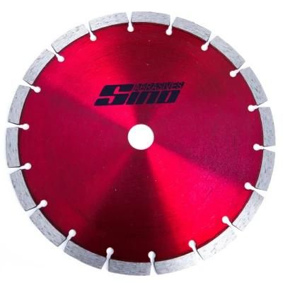 Industrial High-Frequency Welded Diamond Saw Blade for Cutting Reinforced Concrete with Rebar